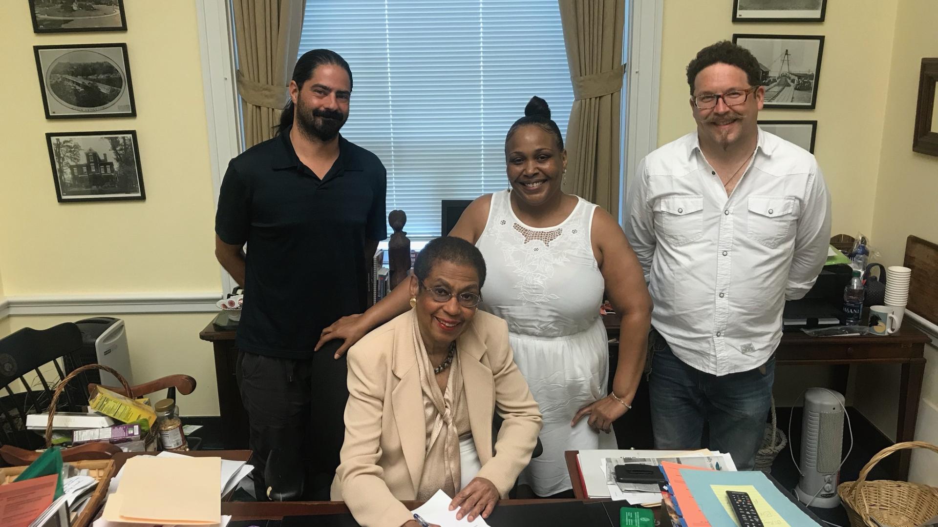 Signing Ceremony with Sondra Battle and DCMJ 