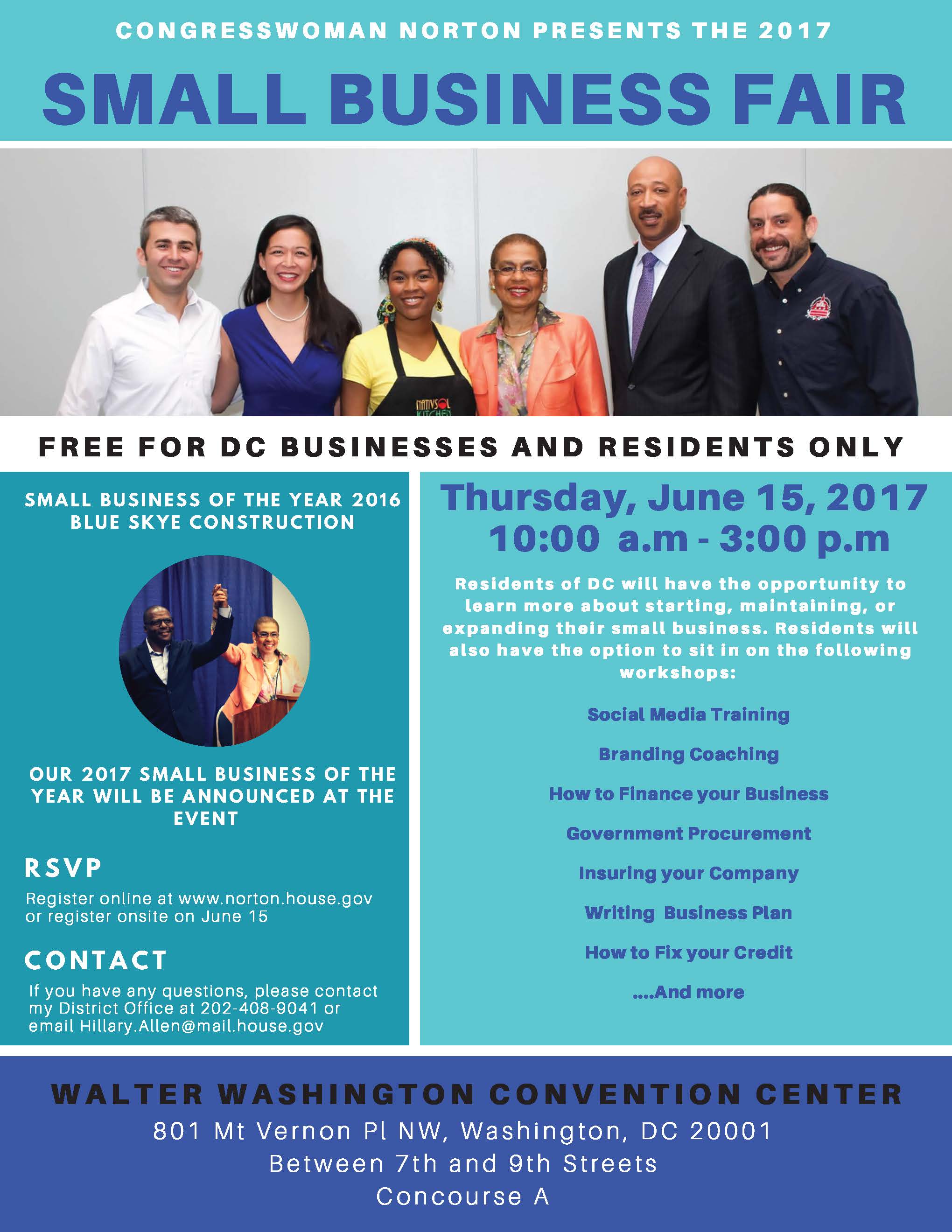 Small Business Fair Flyer 